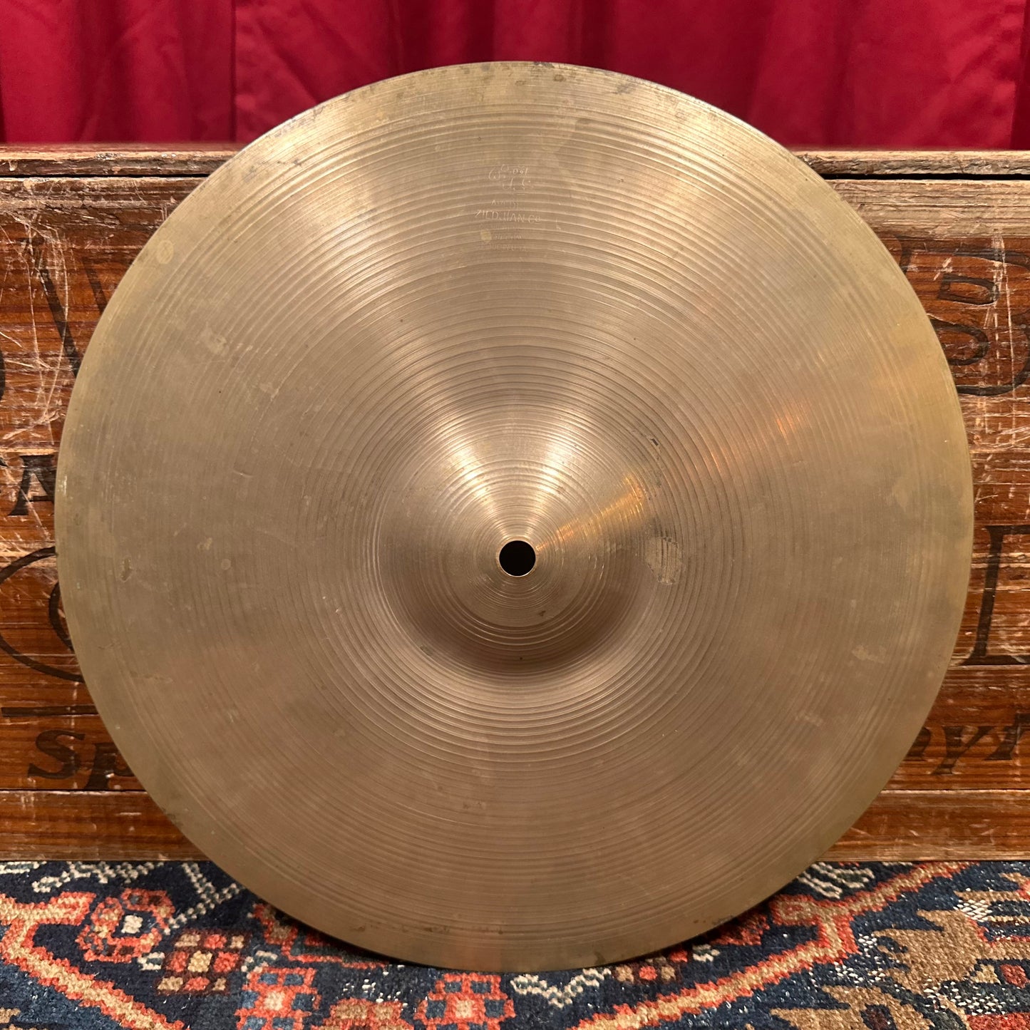 14" Zildjian A 1950s Small Stamp Hi-Hat Cymbal Pair 724g/762g *Video Demo*
