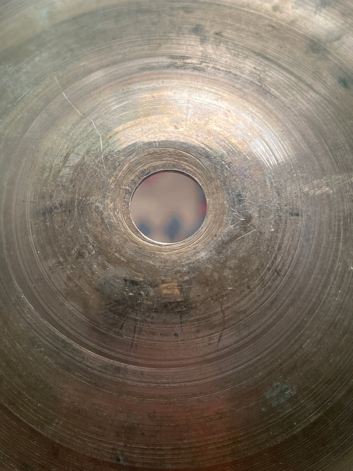 1950s 12" Zildjian A Small Stamp Hi-Hat Cymbal Pair 420g/482g