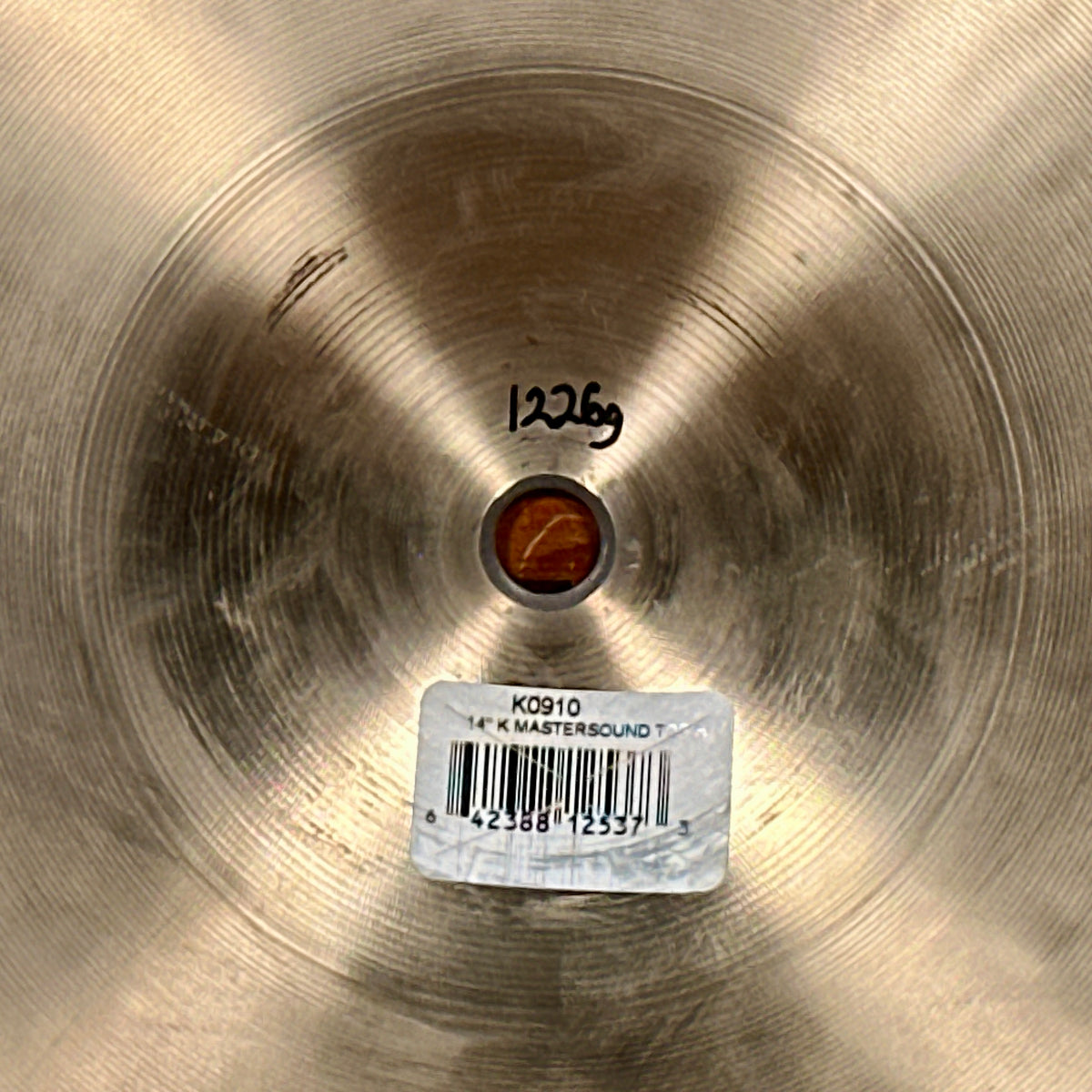 14" Zildjian K Mastersound Hi-Hat Cymbal Pair 1226g/1418g *Video*