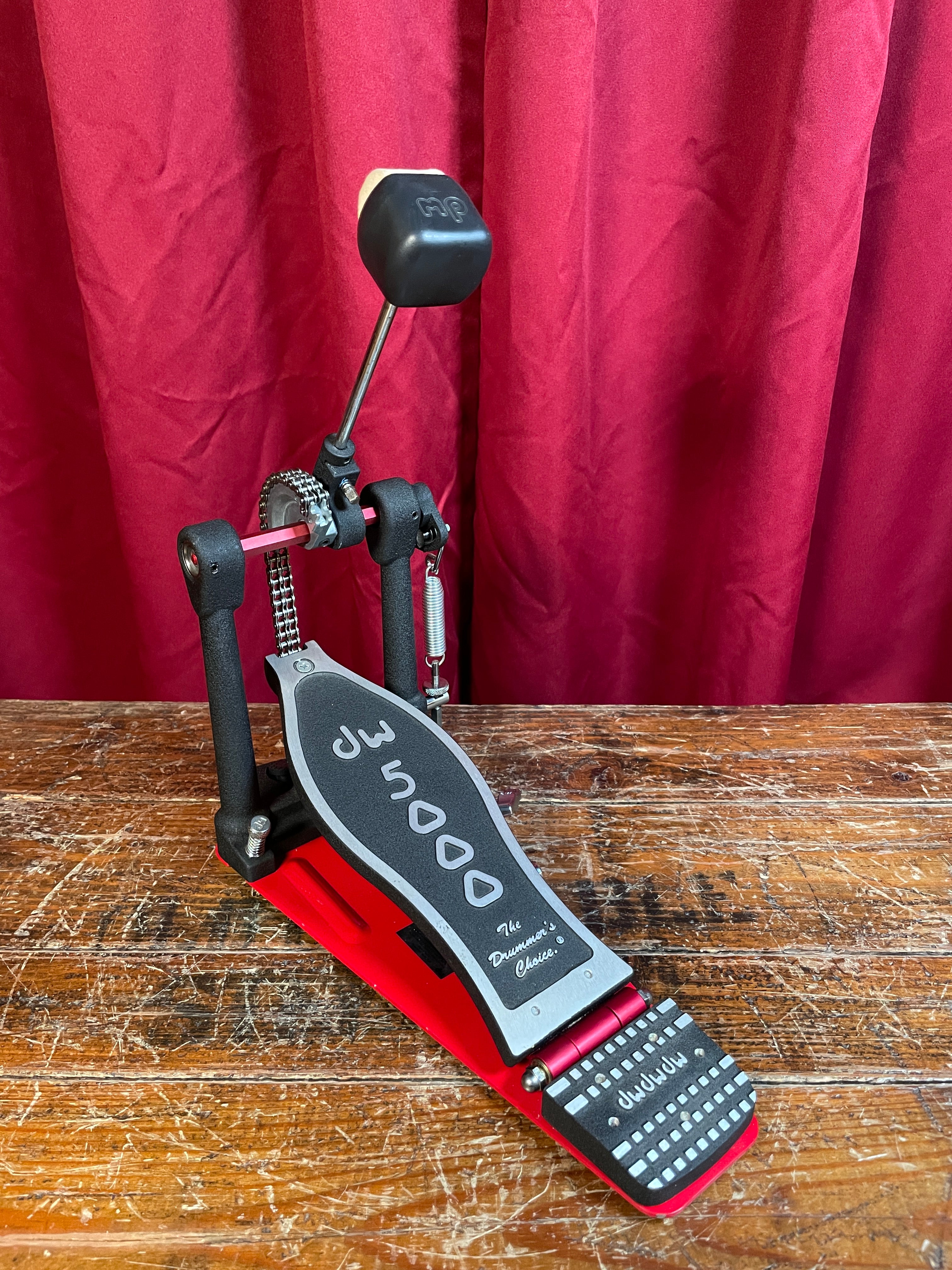 DW 5000 AD3 Double Chain Single Bass Drum Pedal DWCP5000AD3 Drum