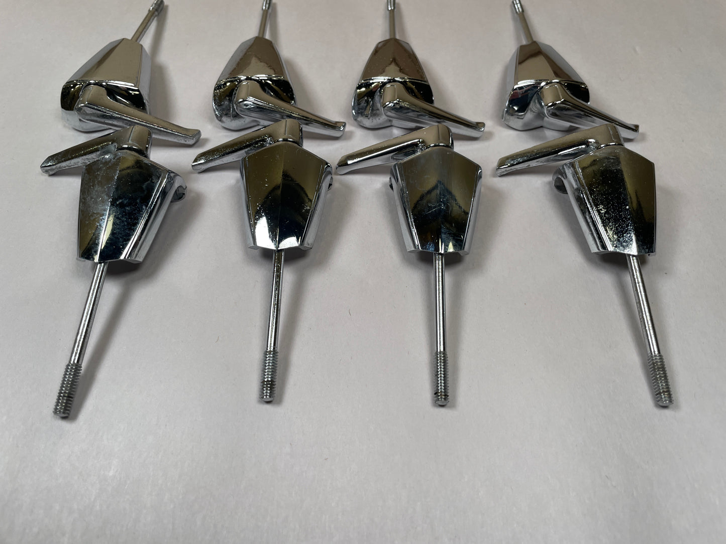 Vintage Premier Bass Drum T Rods and Claws 1960s / 1970s Set of 8