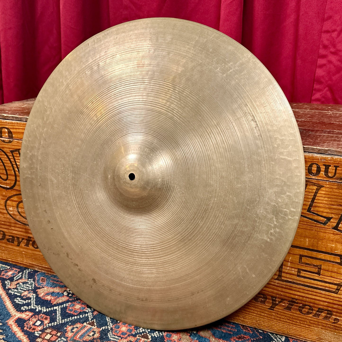20" Zildjian A 1950s Small Stamp Ride Cymbal 2374g *Video Demo*