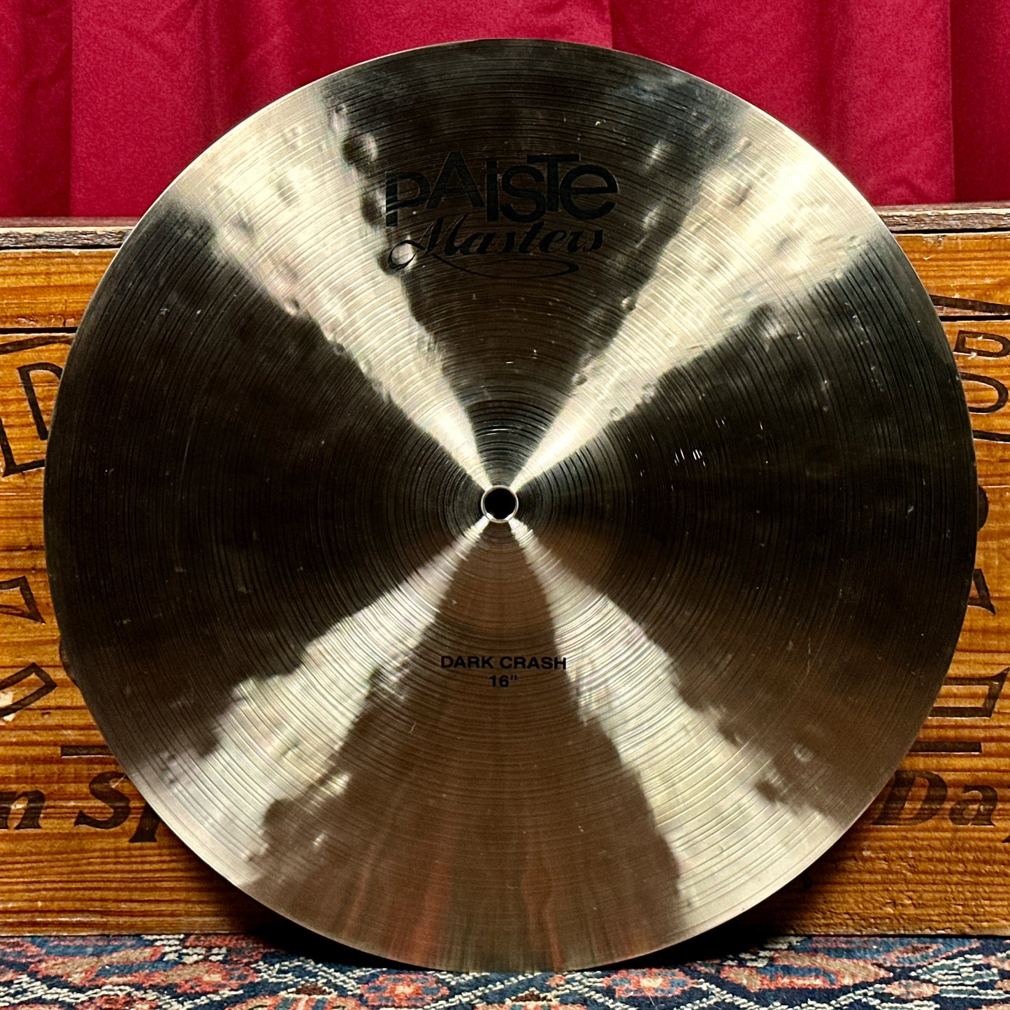16" Paiste Masters Dark Crash Cymbal 984g *Video*