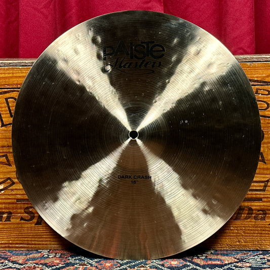 16" Paiste Masters Dark Crash Cymbal 984g *Video*