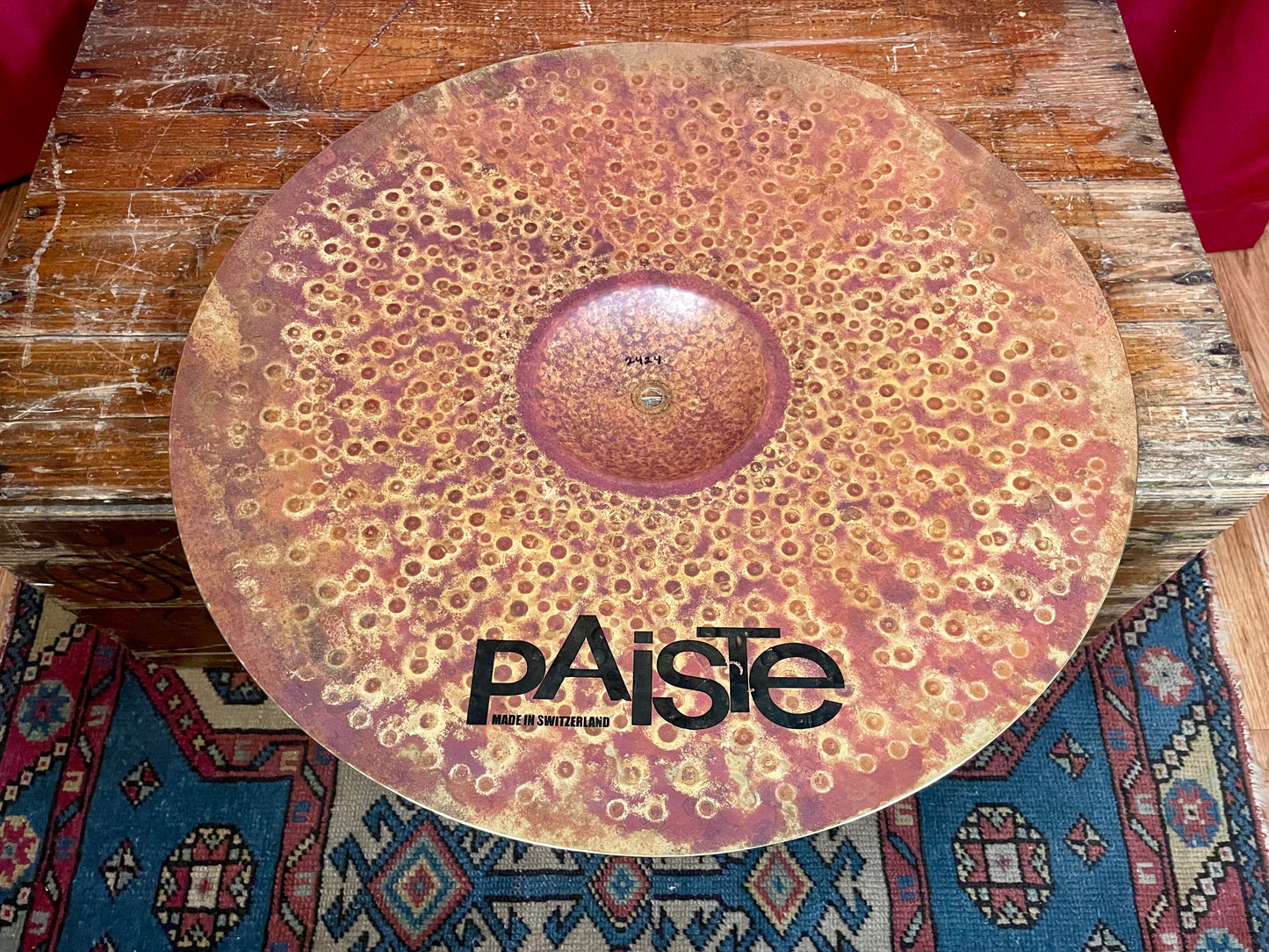 21" Paiste Signature Dark Dry Ride Cymbal Mark I 2424g *Video Demo*