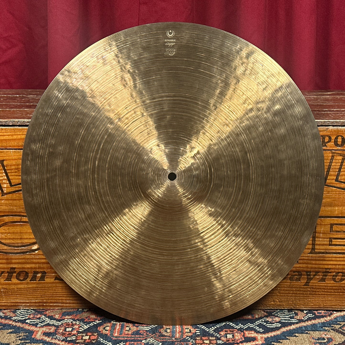19" Istanbul Agop 30th Anniversary Crash Cymbal 1530g *Video Demo*