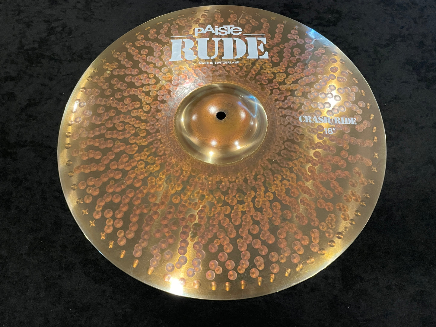 18" Paiste Rude Crash Ride Cymbal 1746g