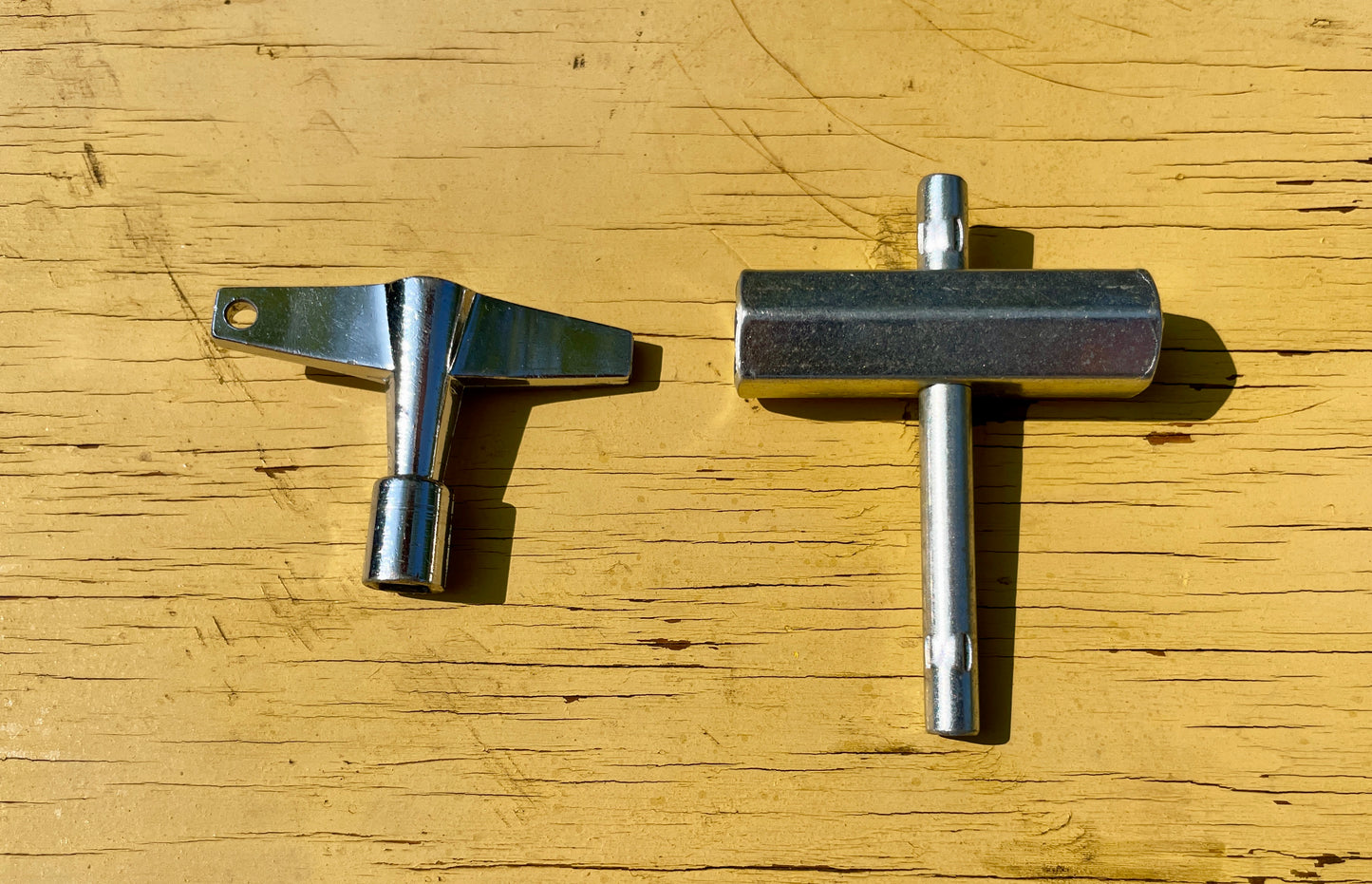 Vintage Ludwig Drum Tuning Key and Rail Consolette Hex Wrench Key