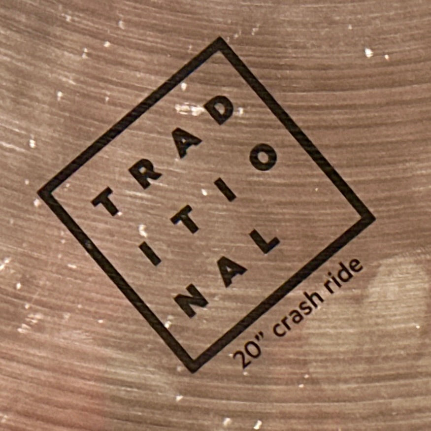 20" Istanbul Agop Traditional Crash Ride Cymbal 1844g *Video Demo*