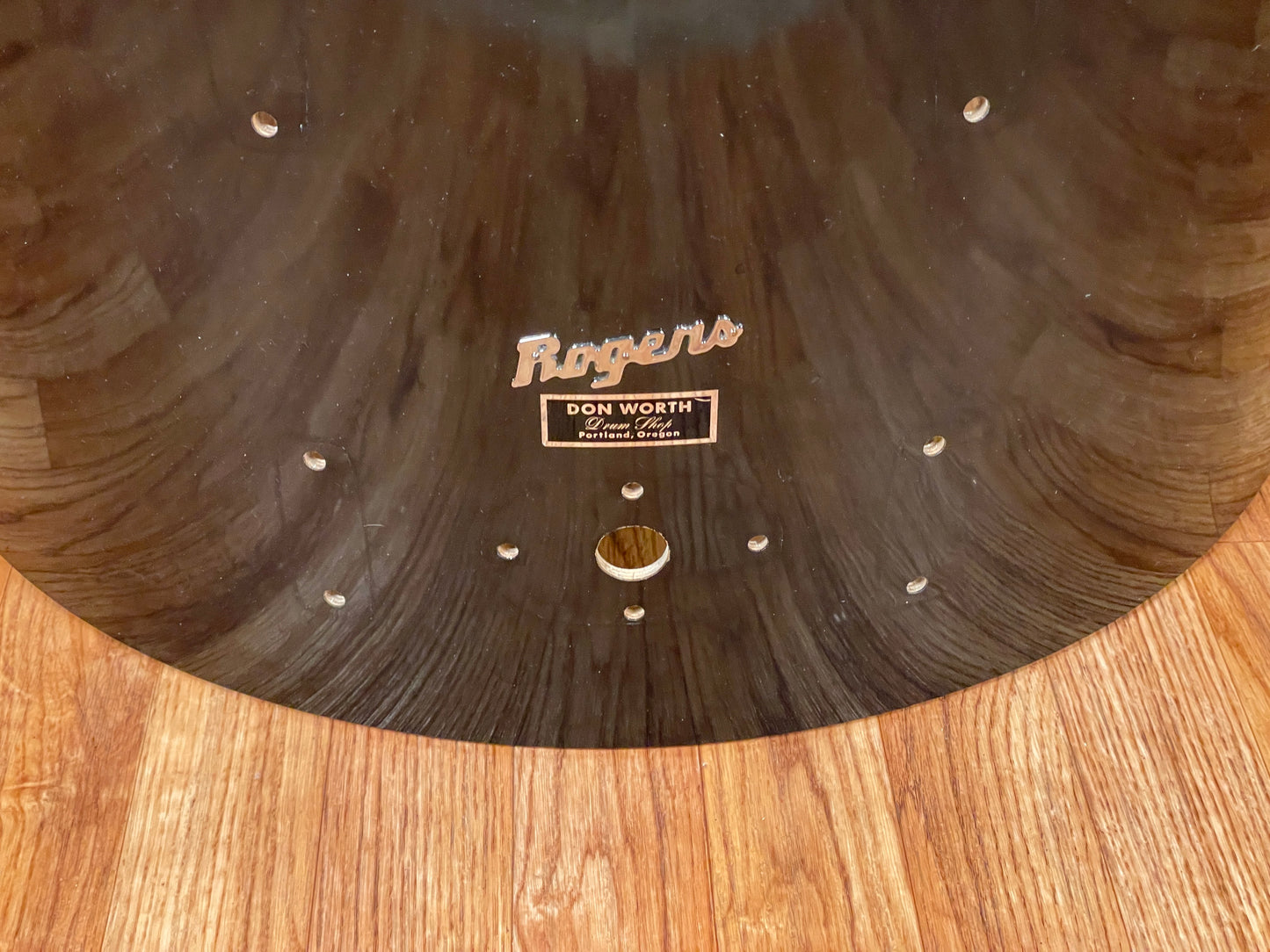 Early 1970s Rogers 14x24 Bass Drum Shell Black