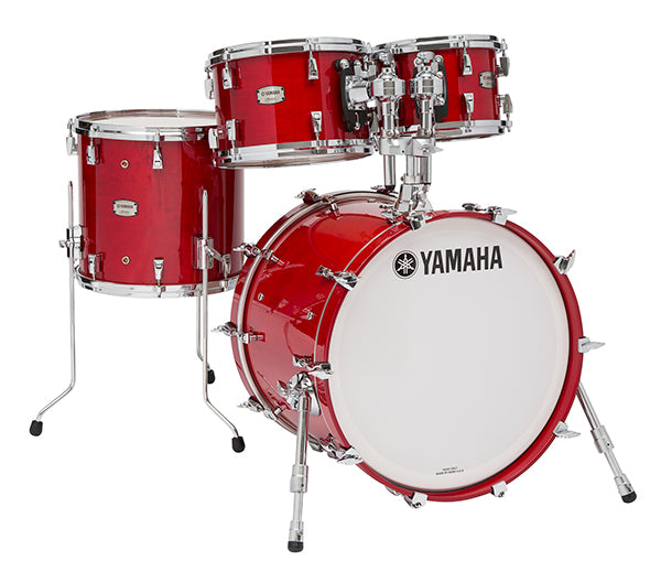 Yamaha Absolute Hybrid Maple Drum Set Red Autumn 20/10/12/14 w/ 6x14 Snare