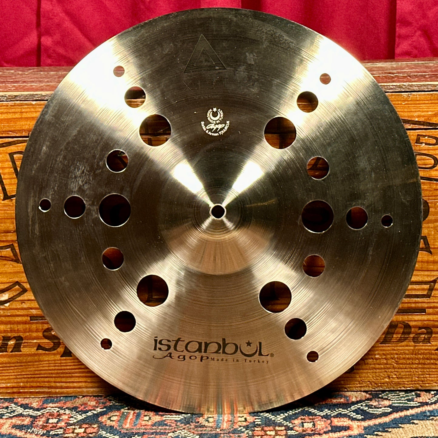 16" Istanbul Agop Xist Ion Crash Cymbal 964g *Video*