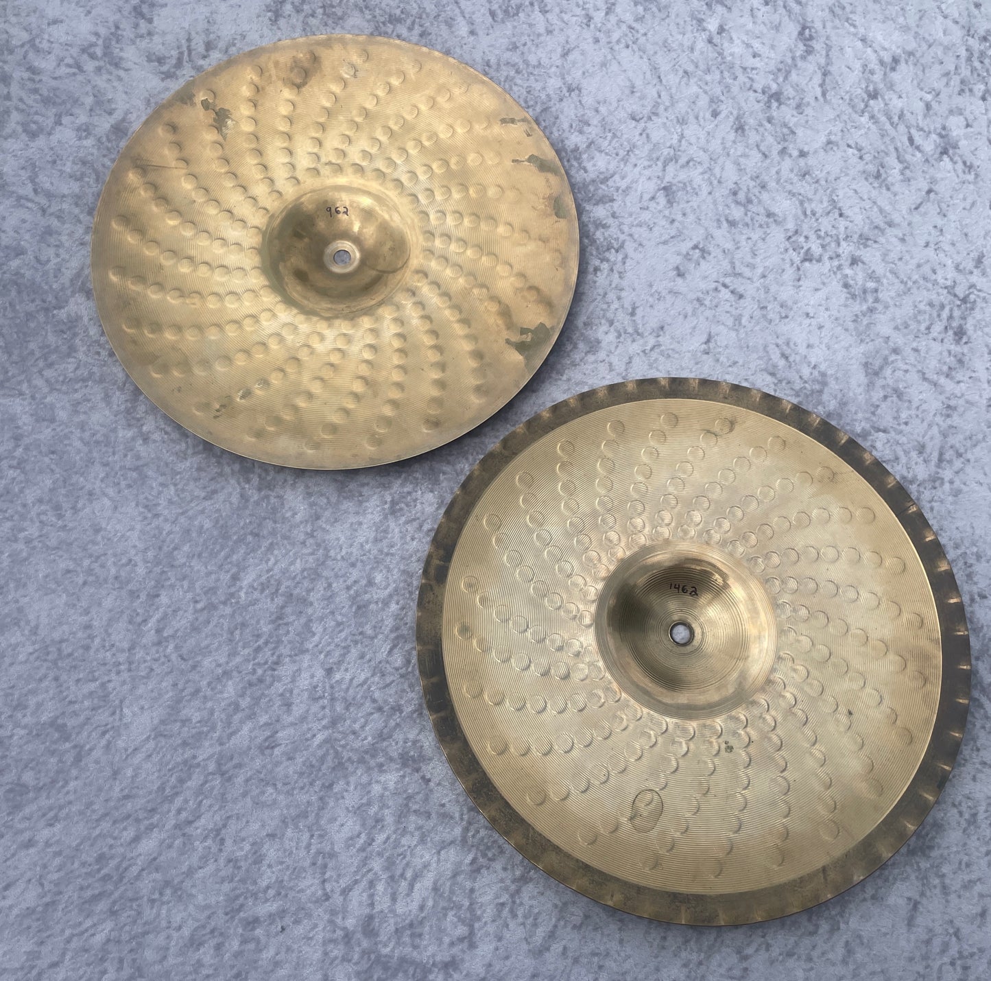 14" Zildjian Z Custom Mastersound Hi-Hat Cymbal Pair 962g/1462g *Video Demo*