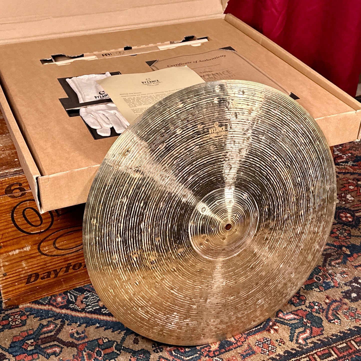 20" Meinl Byzance Foundry Reserve Crash Ride Cymbal 1620g *Video Demo*