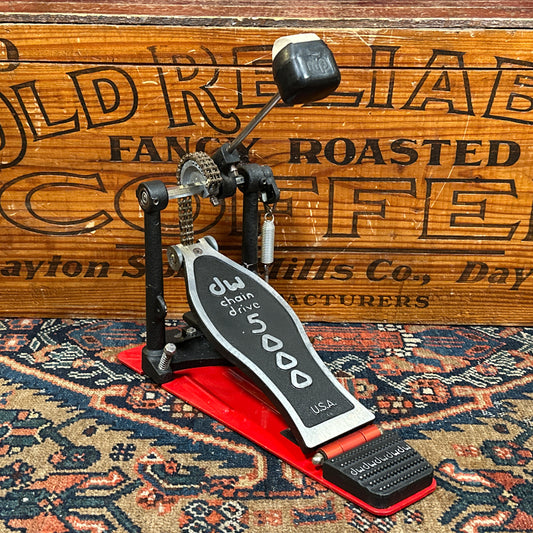 DW 5000 AD3 Double Chain Single Bass Drum Pedal DWCP5000AD3 Drum Workshop