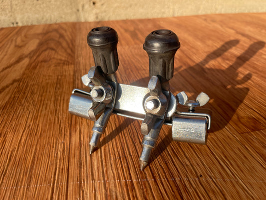 Vintage Walberg & Auge Bass Drum Anchor Chrome - Ringo Model