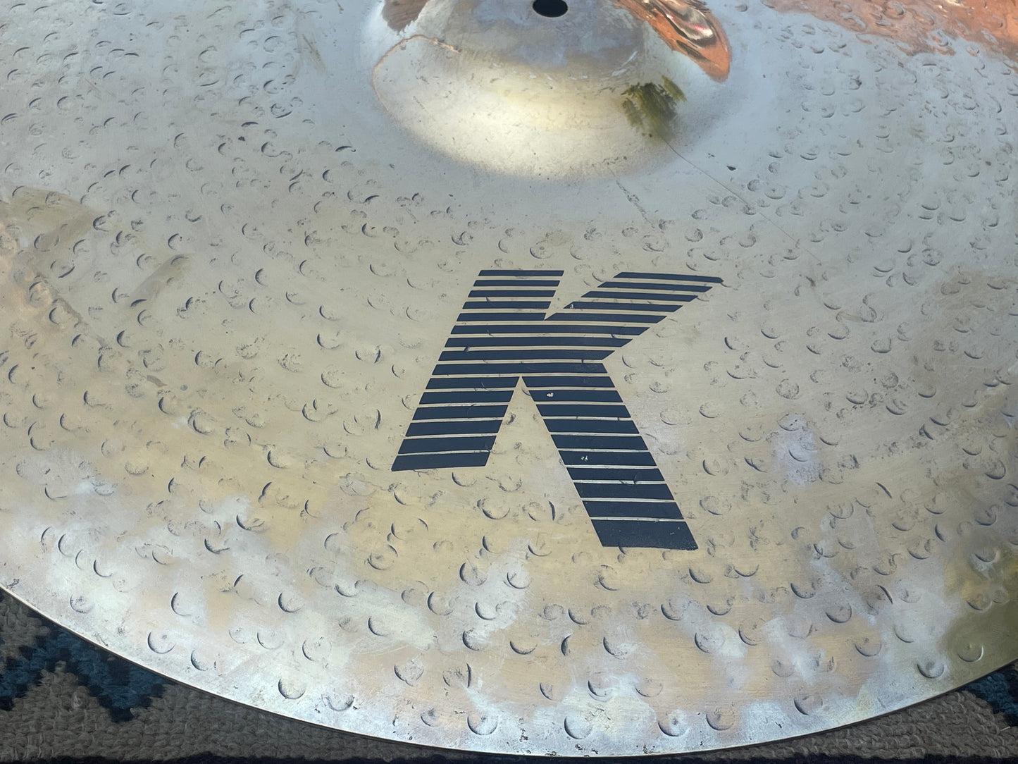 22" Zildjian K Custom Ride Cymbal Brilliant 3290g