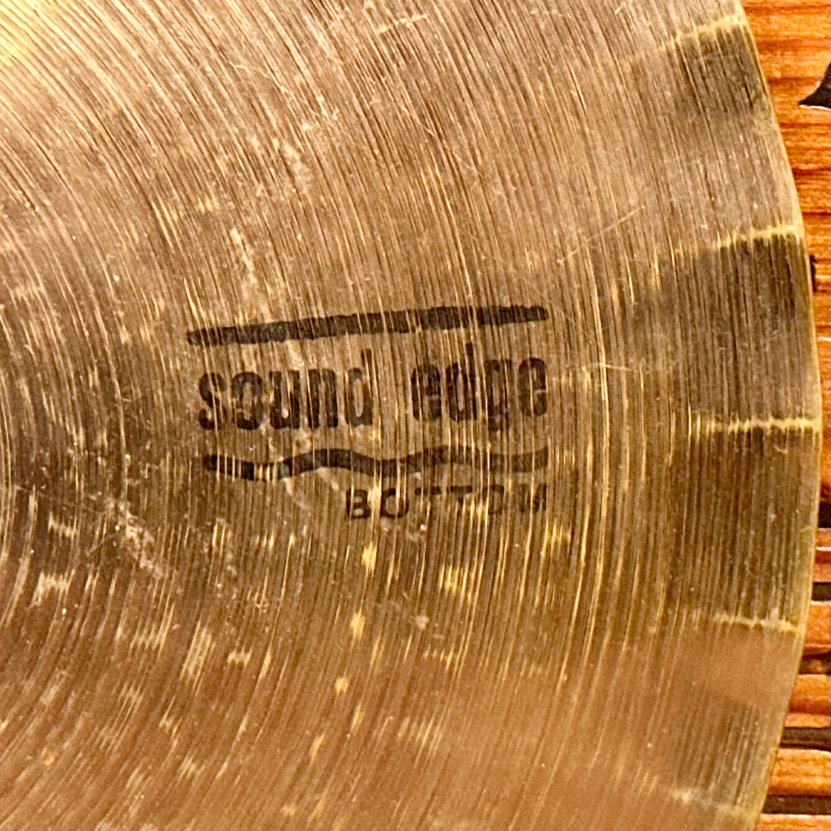 14" Paiste 1977 2002 Sound Edge Bottom Single Hi-Hat Cymbal 1046g