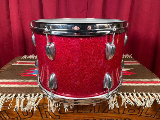 1964 Slingerland 9x13 Tom Red Sparkle 13x9