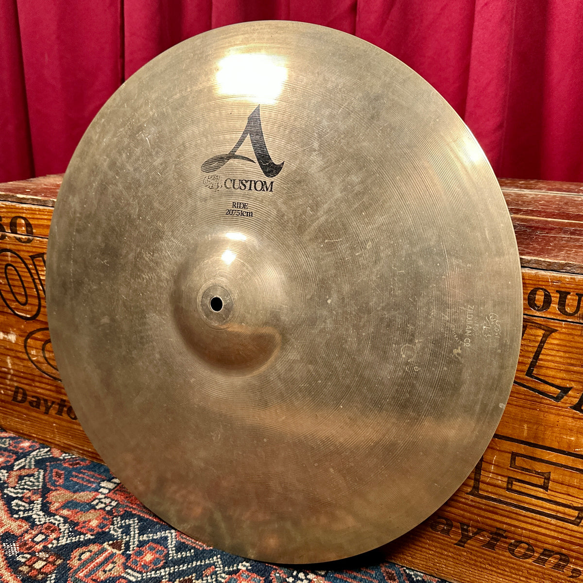20" Zildjian A Custom Ride Cymbal 2132g *Video*