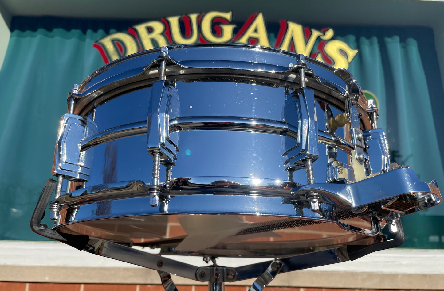 1960s Ludwig 5x14 No. 410 Super Sensitive Snare Drum Supraphonic (COB Hoops)