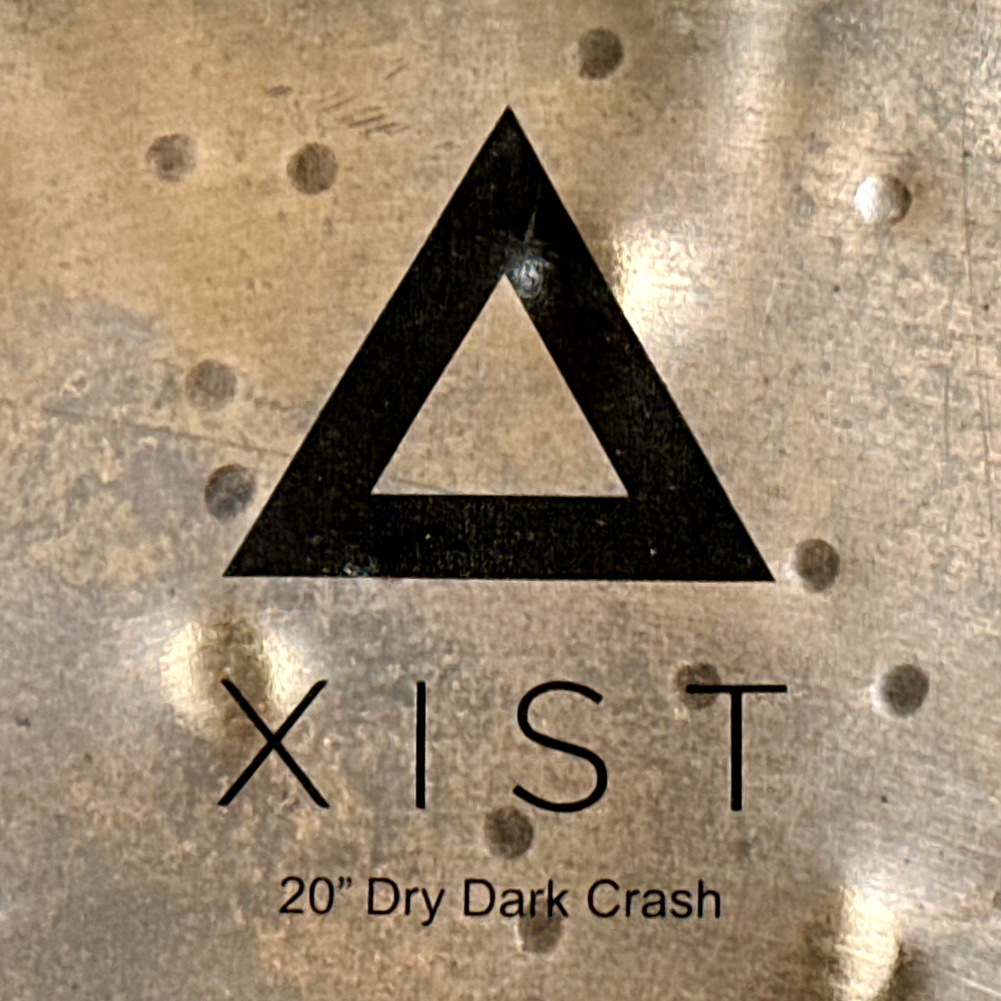 20" Istanbul Agop Xist Dry Dark Crash Cymbal 1378g *Video*