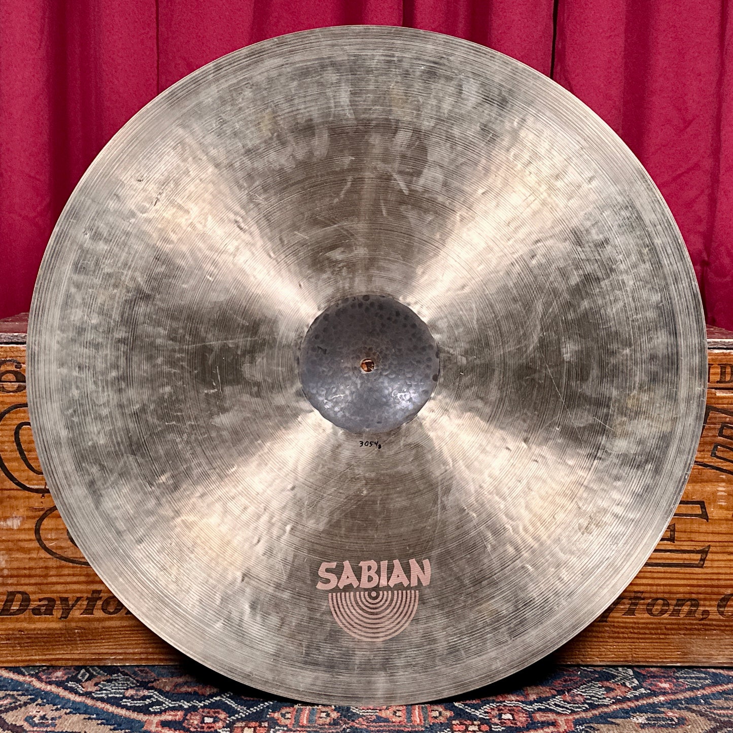 24" Sabian HH Big & Ugly King Ride Cymbal 3054g *Video Demo*