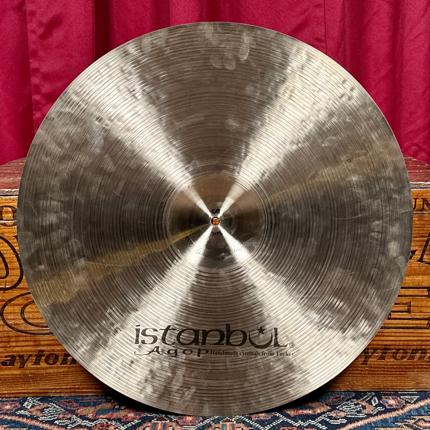 22" Istanbul Agop Traditional Crash Ride Cymbal 2434g *Video Demo*