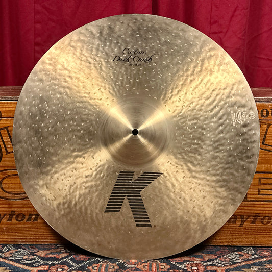 20" Zildjian K Custom Dark Crash Cymbal 2084g *Video Demo*