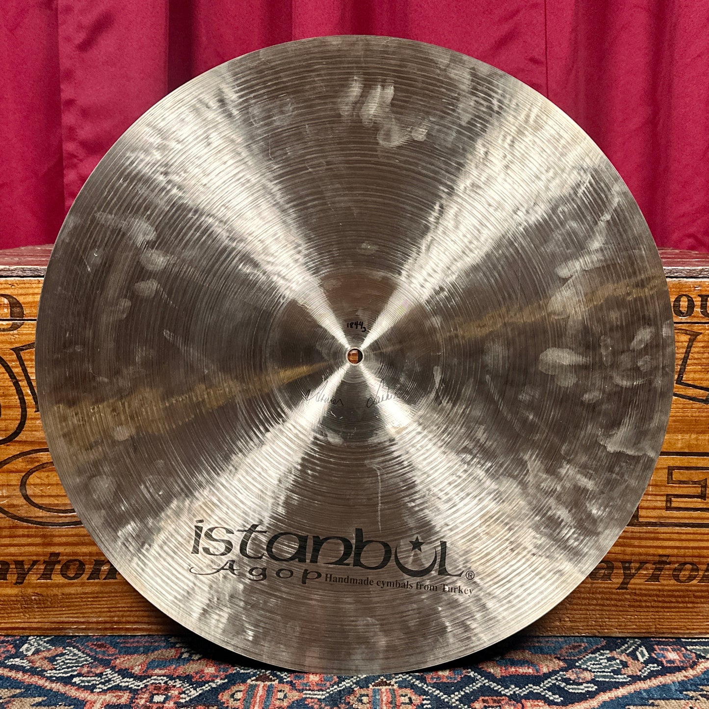 20" Istanbul Agop Traditional Crash Ride Cymbal 1844g *Video Demo*