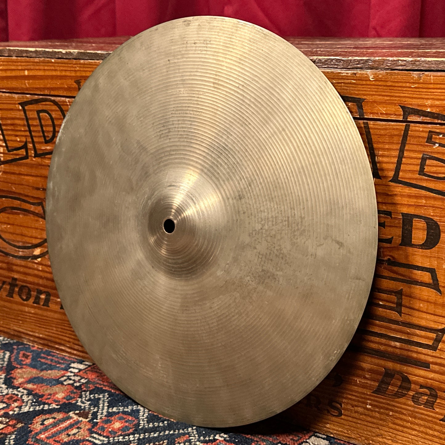 14" Paiste Formula 602 Pre-Serial 1960s Hi-Hat Cymbal Pair 784g/882g *Video Demo*