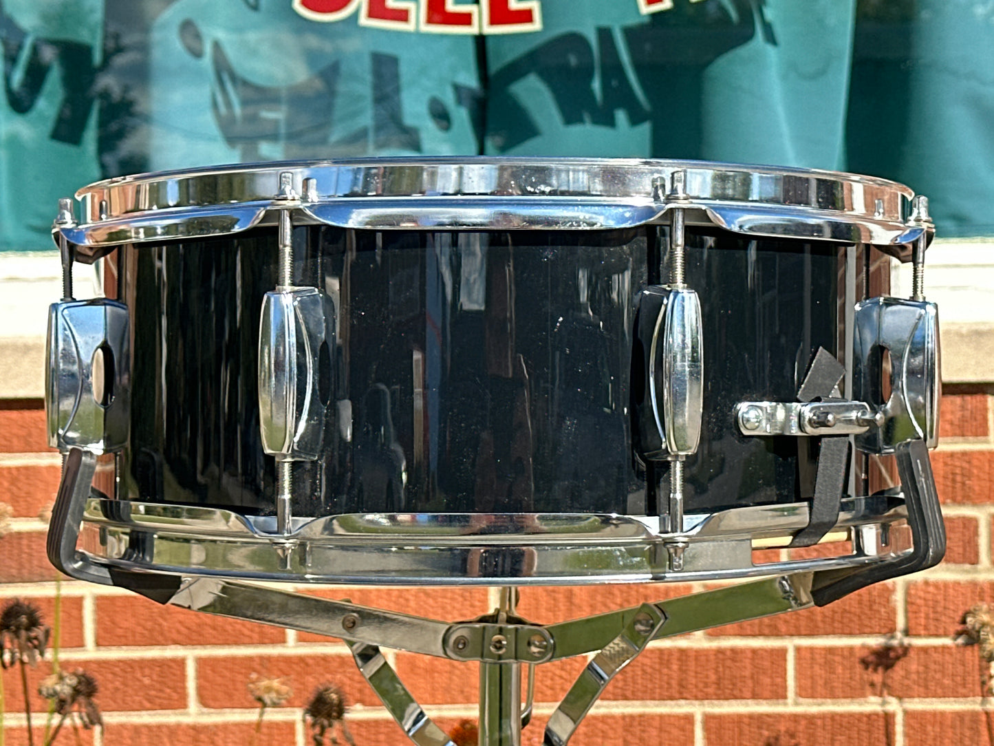 2010s Tama Imperialstar 5.5x14 Poplar Snare Drum Black IWS55