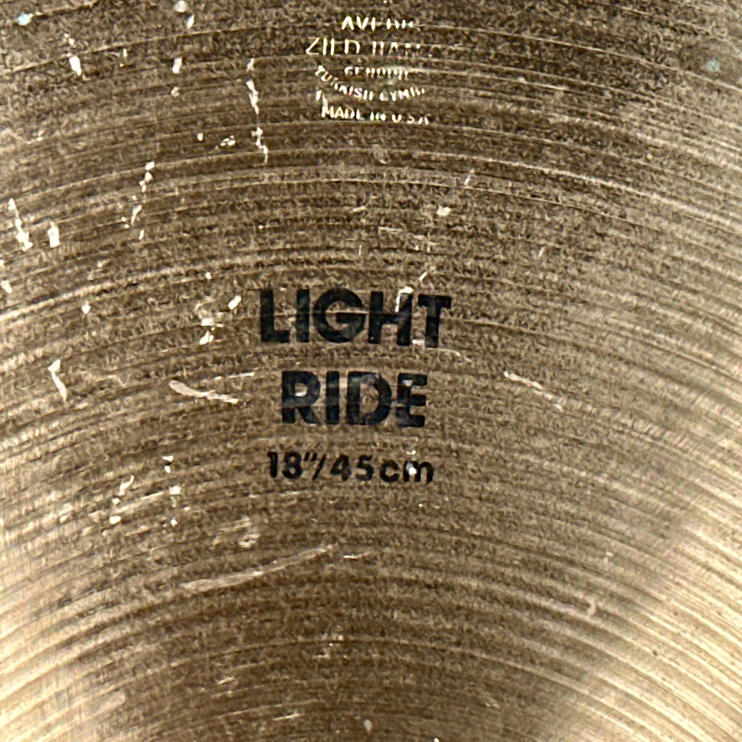 18" Zildjian A 1980s Light Ride Cymbal 1448g *Video Demo*