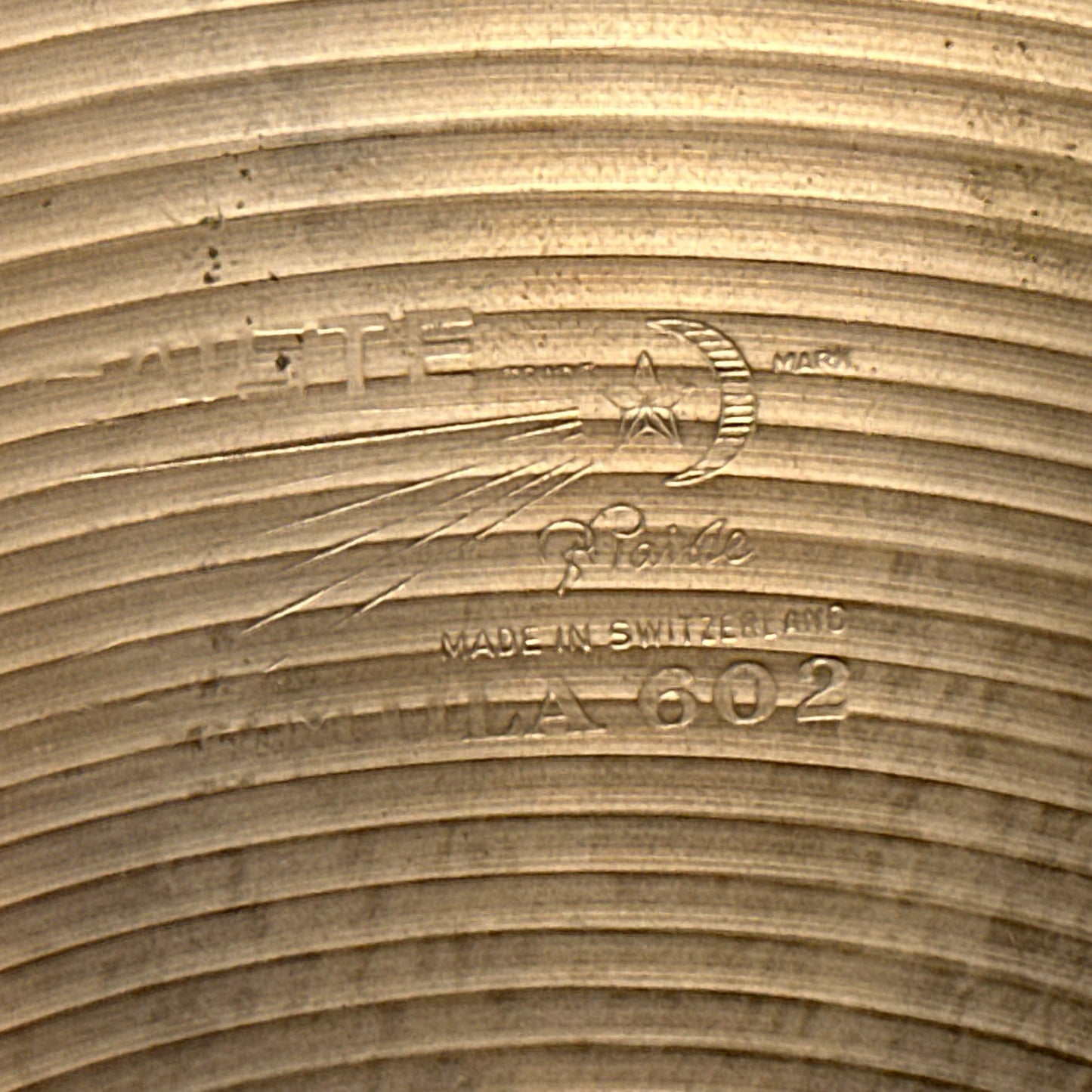 14" Paiste Formula 602 Pre-Serial 1960s Hi-Hat Cymbal Pair 784g/882g *Video Demo*