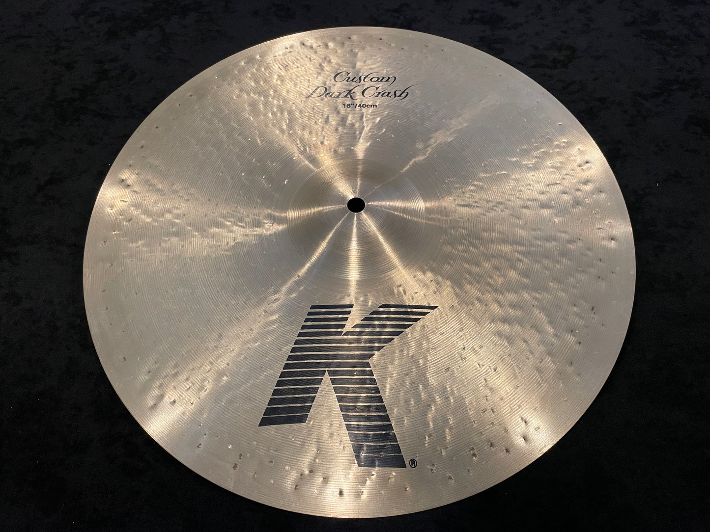 16" Zildjian K Custom Dark Crash Cymbal 1024g