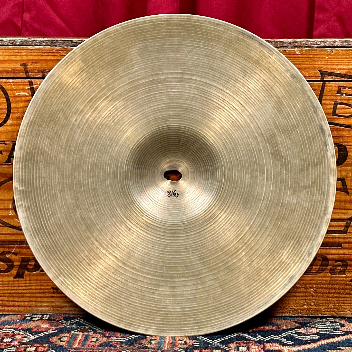 14" Zildjian A 1960s New Beat Hi-Hat Cymbal Pair 816g/1346g *Video*