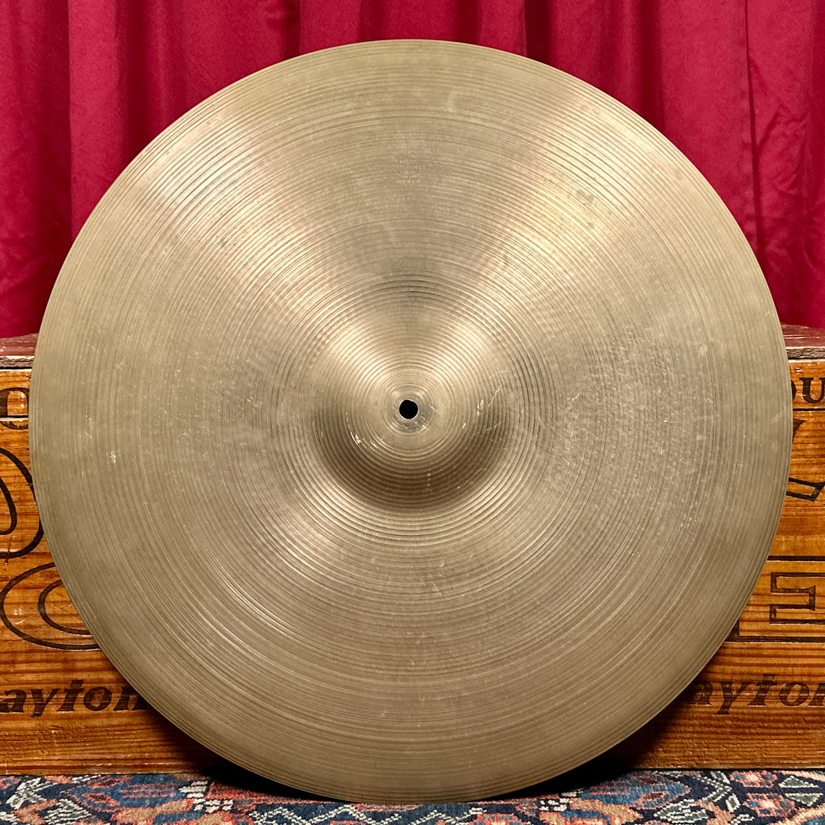 22" Zildjian A 1970s Ride Cymbal 2922g  *Video*