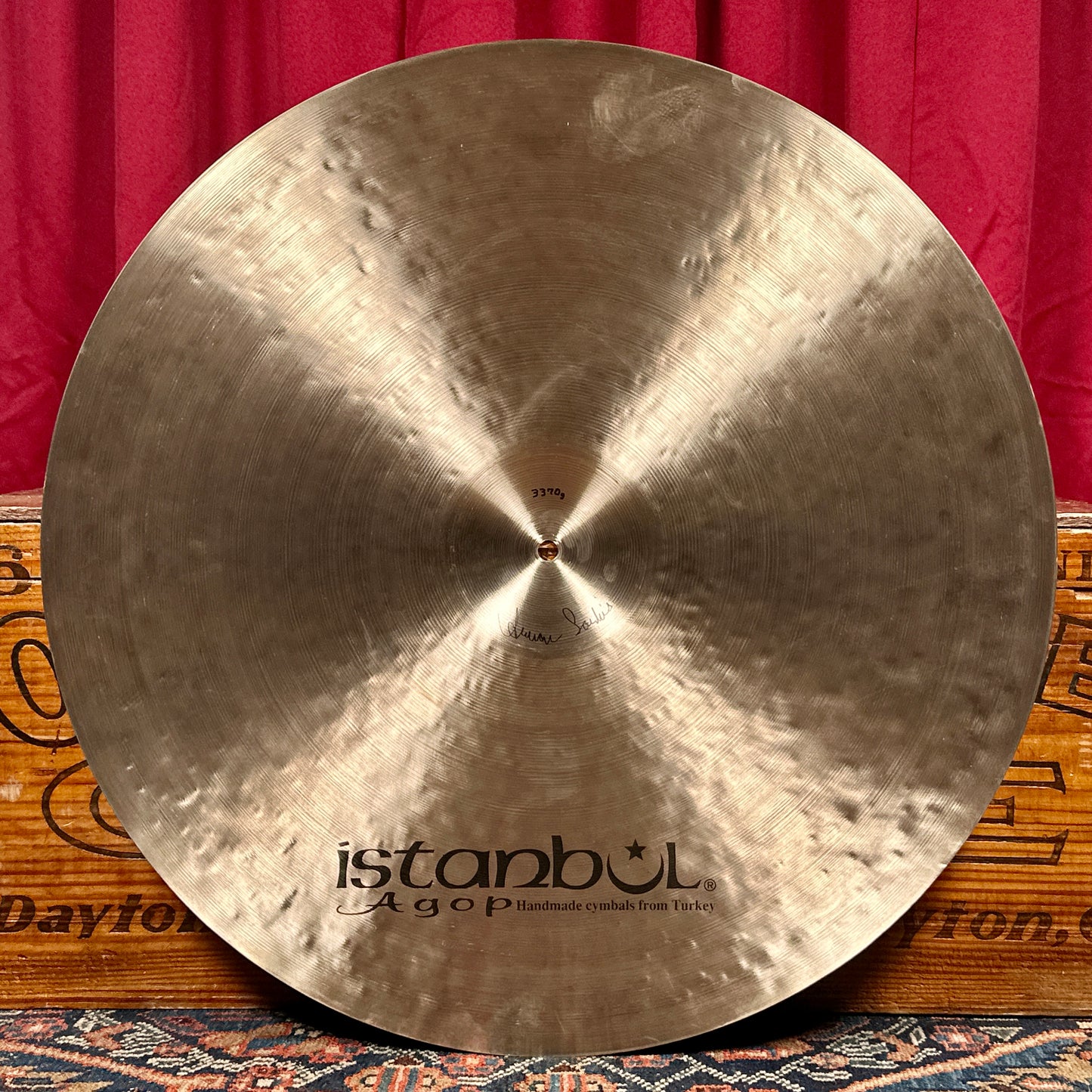 24" Istanbul Agop Joey Waronker Signature Ride Cymbal 3370g *Video Demo*