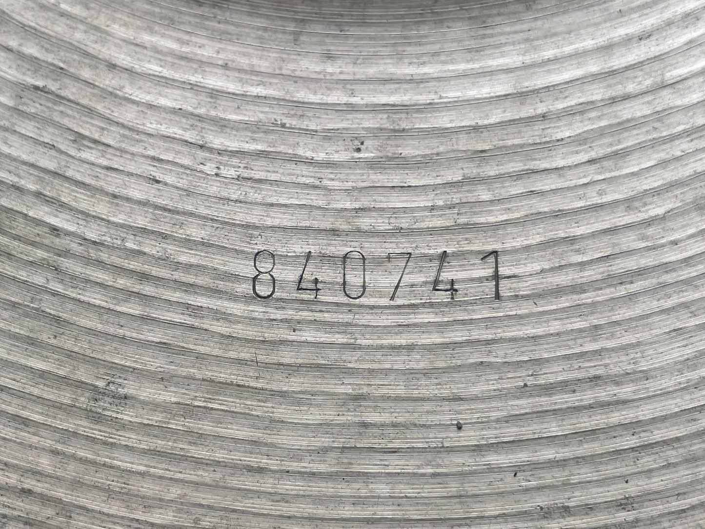 1978 20" Paiste Sound Creation Dark Ride Cymbal Black Label 2582g *Video Demo*