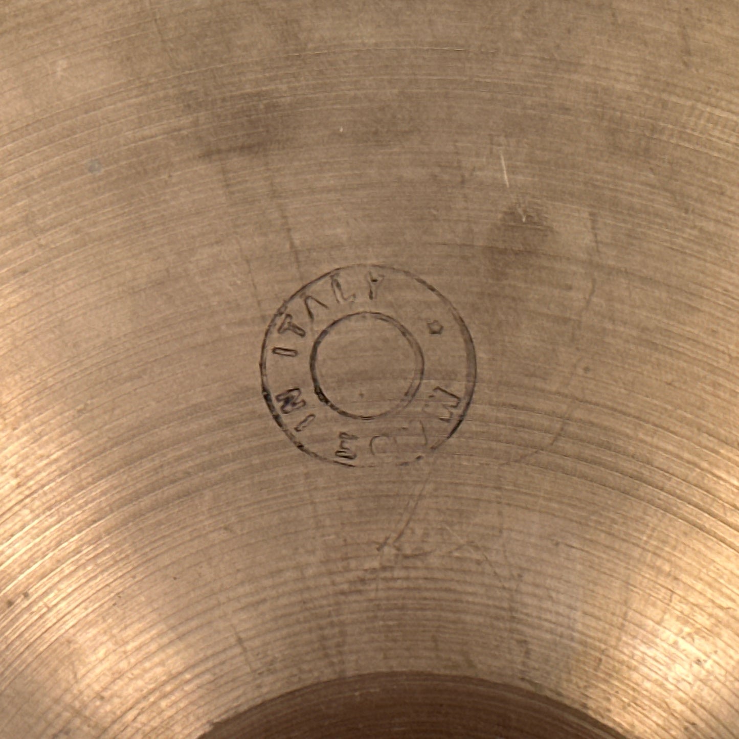 12" Pasha 1960s Splash Cymbal 390g Pre-UFIP Made in Italy *Video Demo*