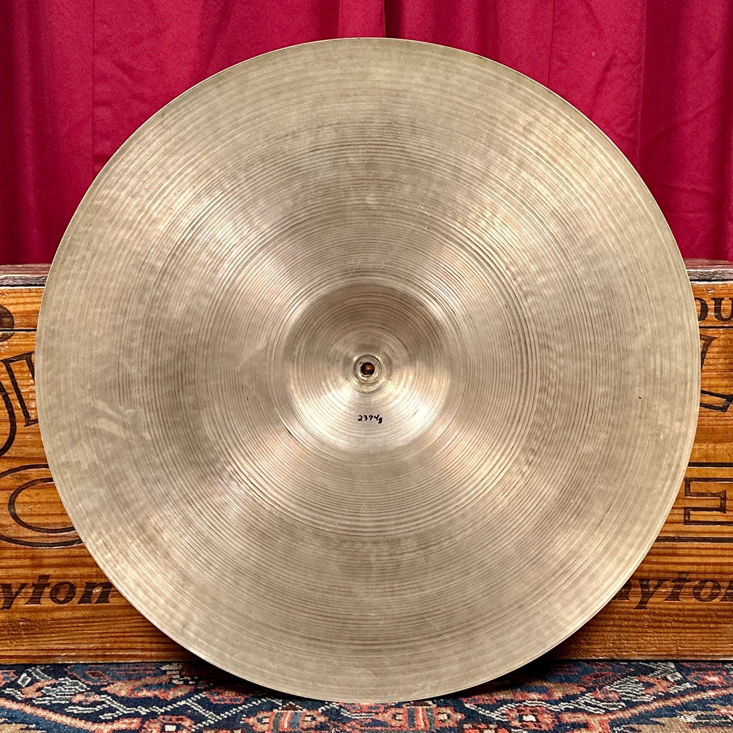 20" Zildjian A 1950s Small Stamp Ride Cymbal 2374g *Video Demo*