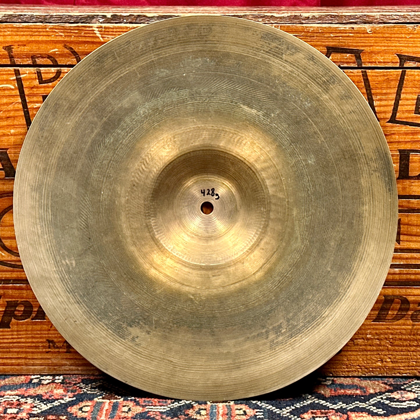 13" Slingerland Alejian Splash Cymbal 428g *Video Demo*