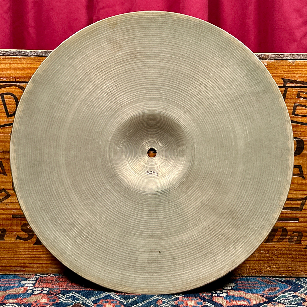 15" Zildjian A 1970s Hi-Hat Cymbal Pair 1076g/1524g *Video*
