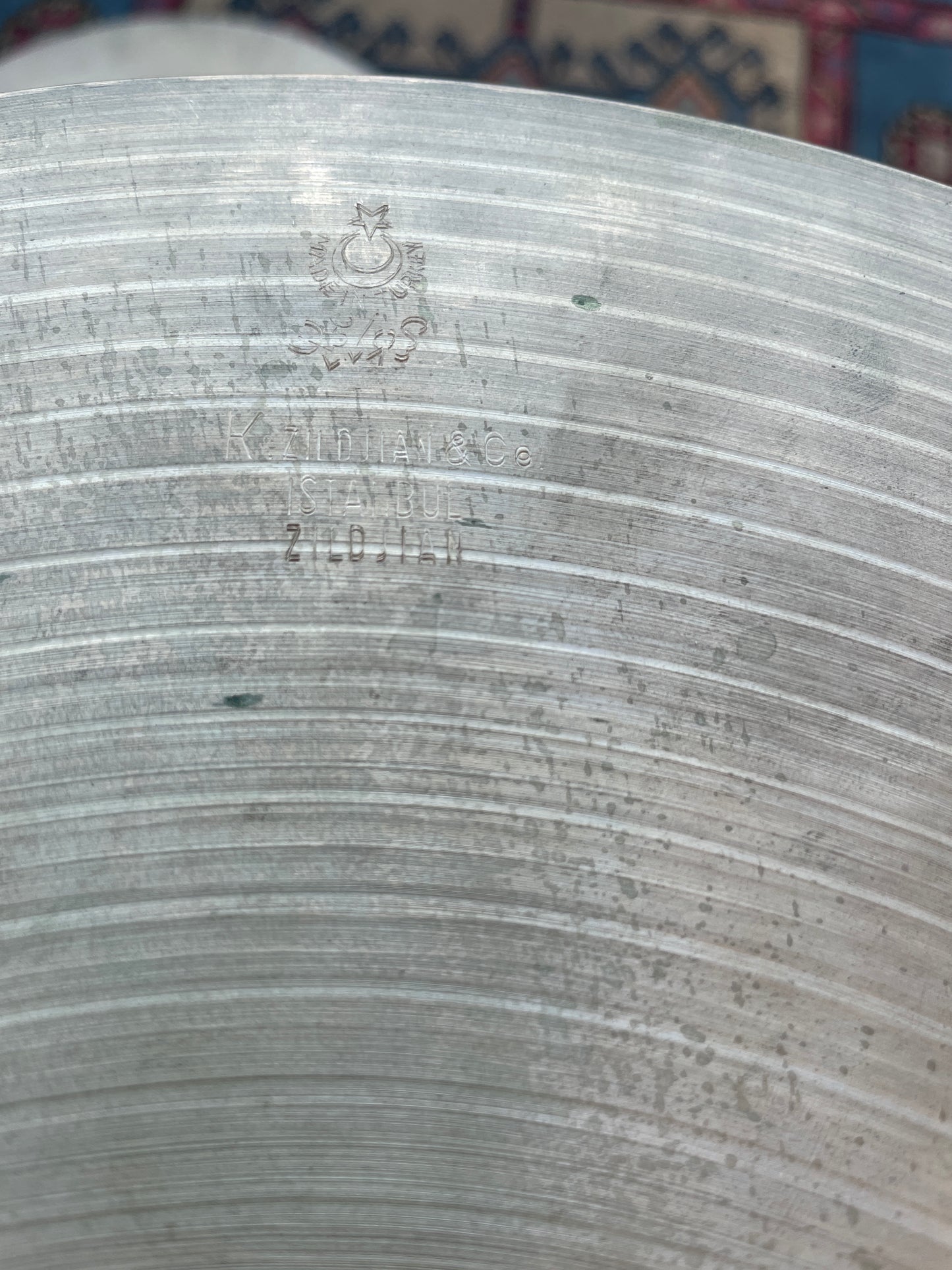 15" Istanbul K Zildjian 1960s Hi-Hat Cymbal Pair 980g/1000g *Video Demo*