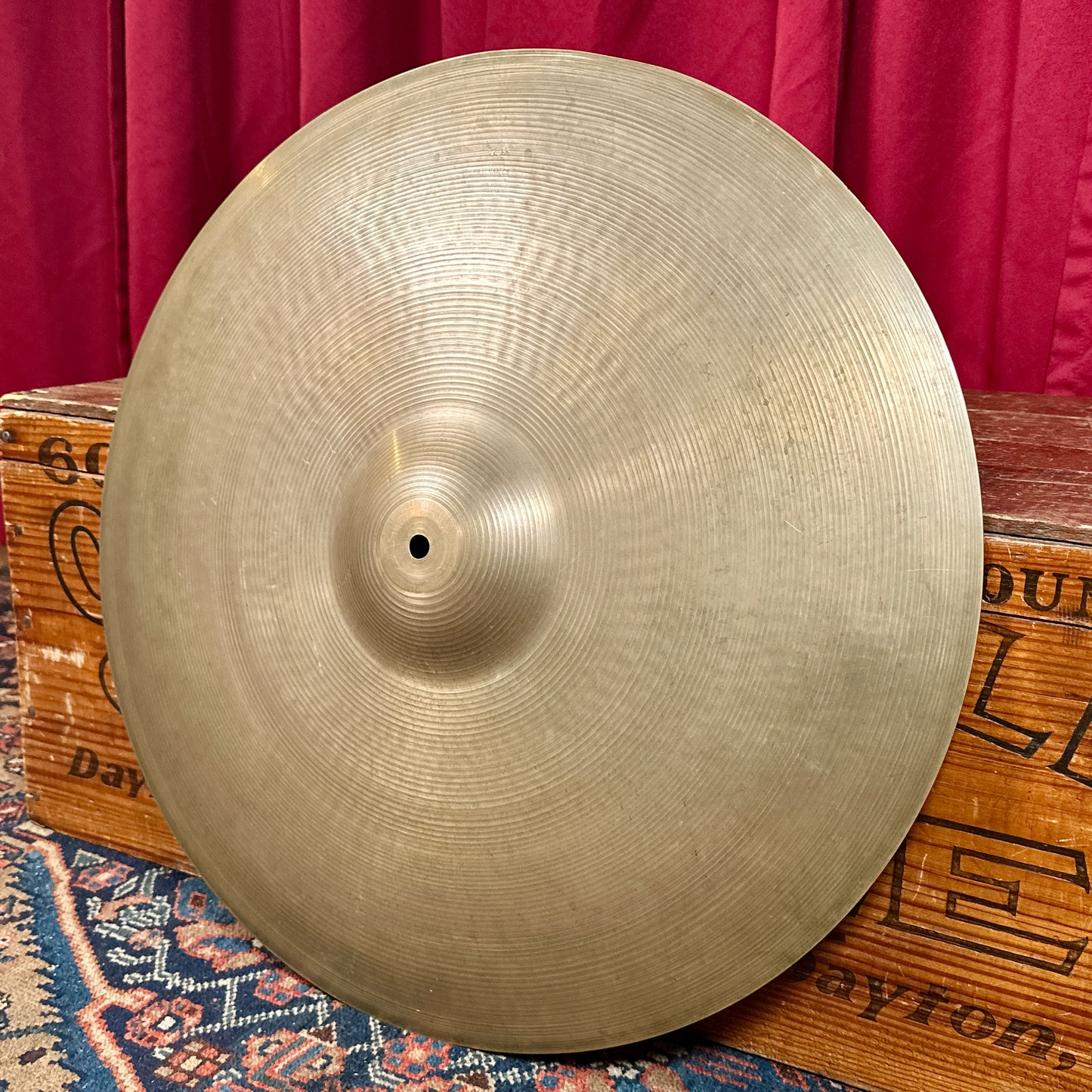 22" Zildjian A 1950s Small Stamp Ride Cymbal 3006g *Video Demo*