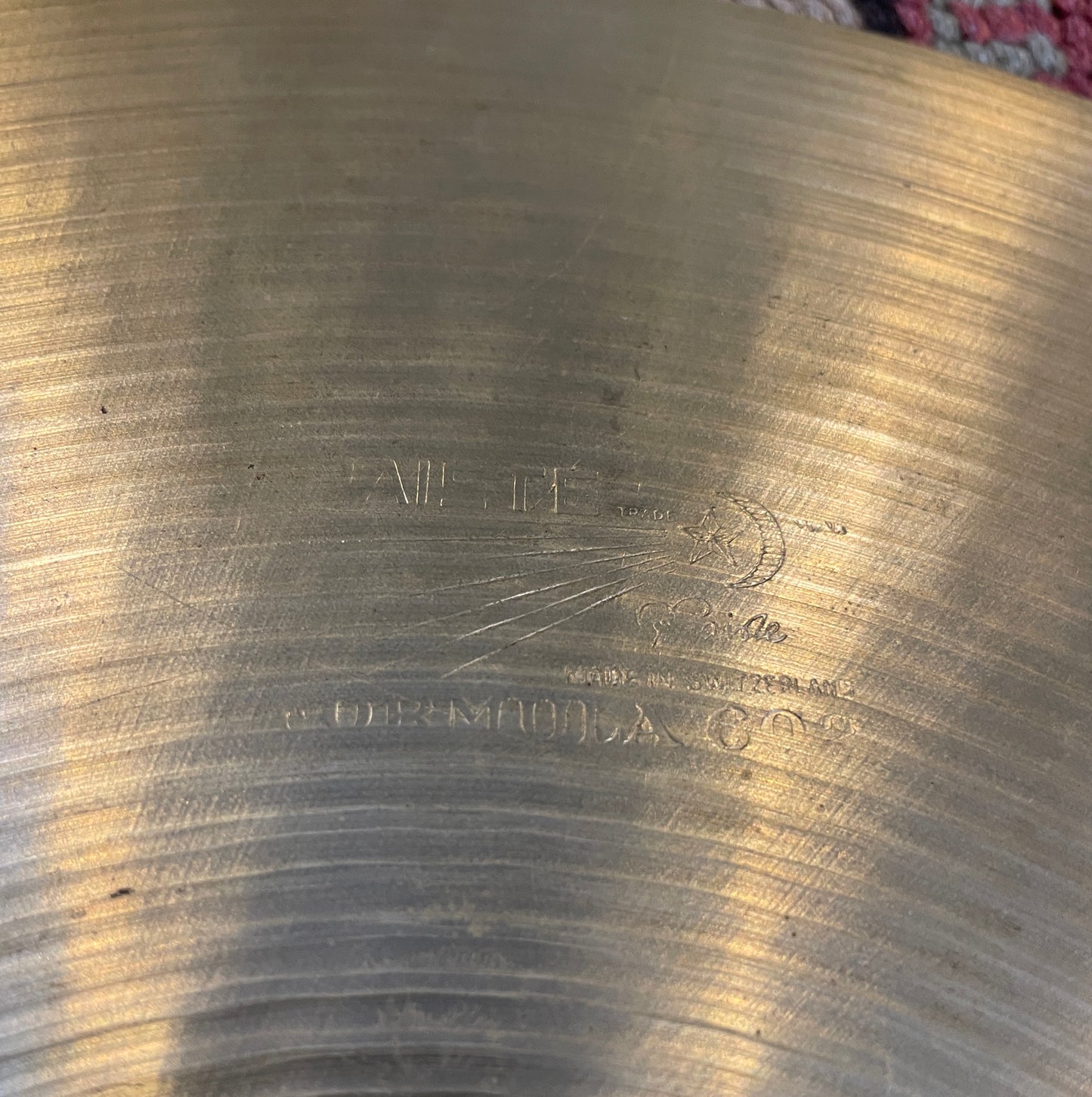 14" Paiste Pre-Serial 602 Hi-Hat Cymbal Pair 828g/958g