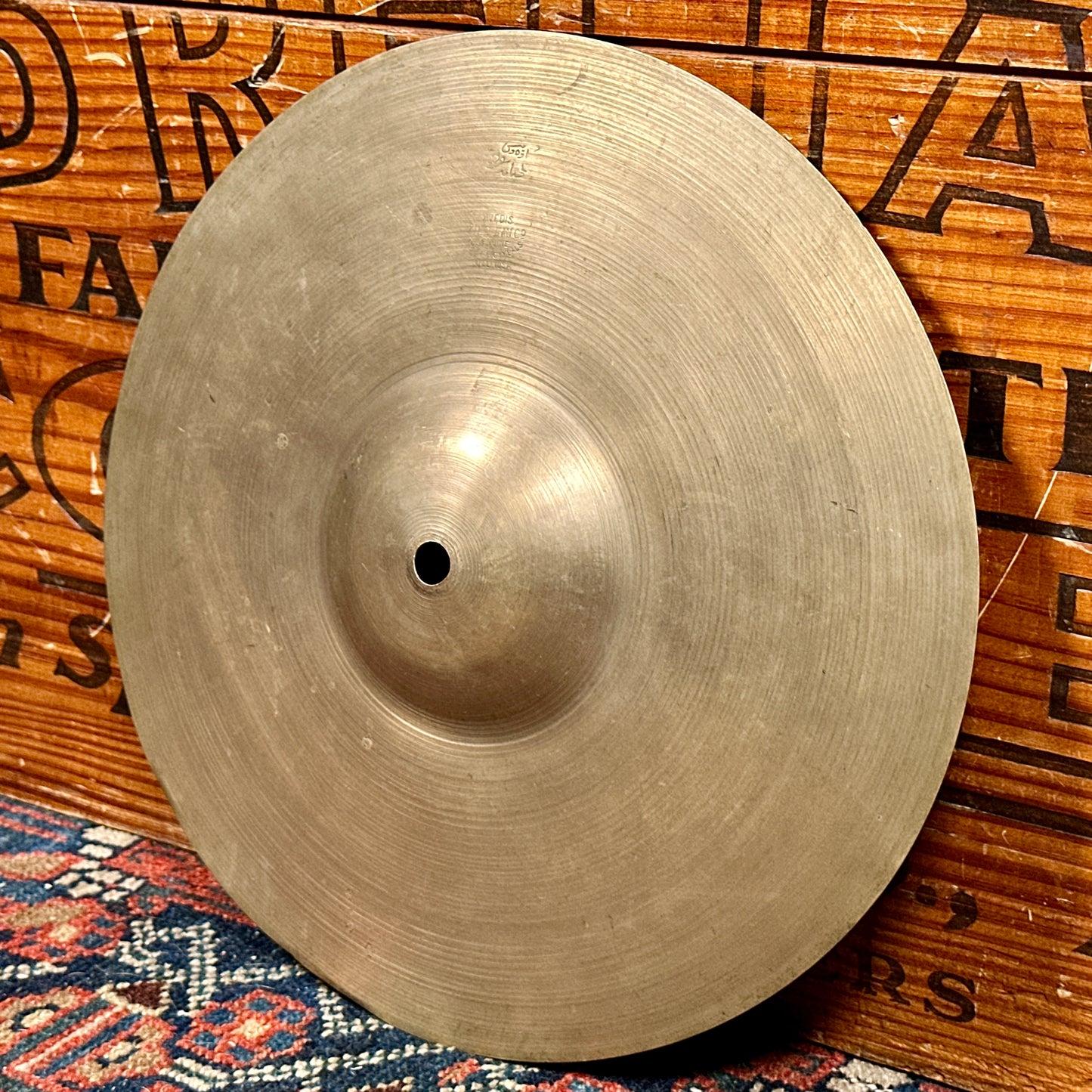 11" Zildjian A 1930s-1940s 1st / 2nd / Pre-Trans Stamp Splash Cymbal 264g *Video*