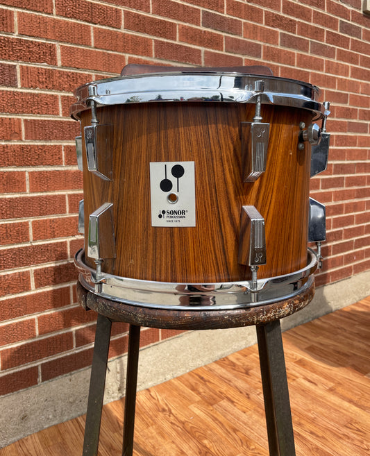 1980s Sonor Phonic 9x13 Tom Genuine Rosewood 13x9