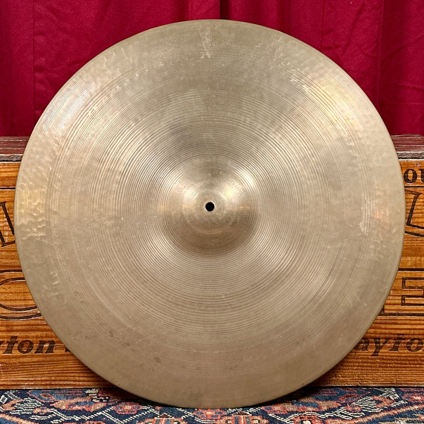 20" Zildjian A 1950s Small Stamp Ride Cymbal 2374g *Video Demo*