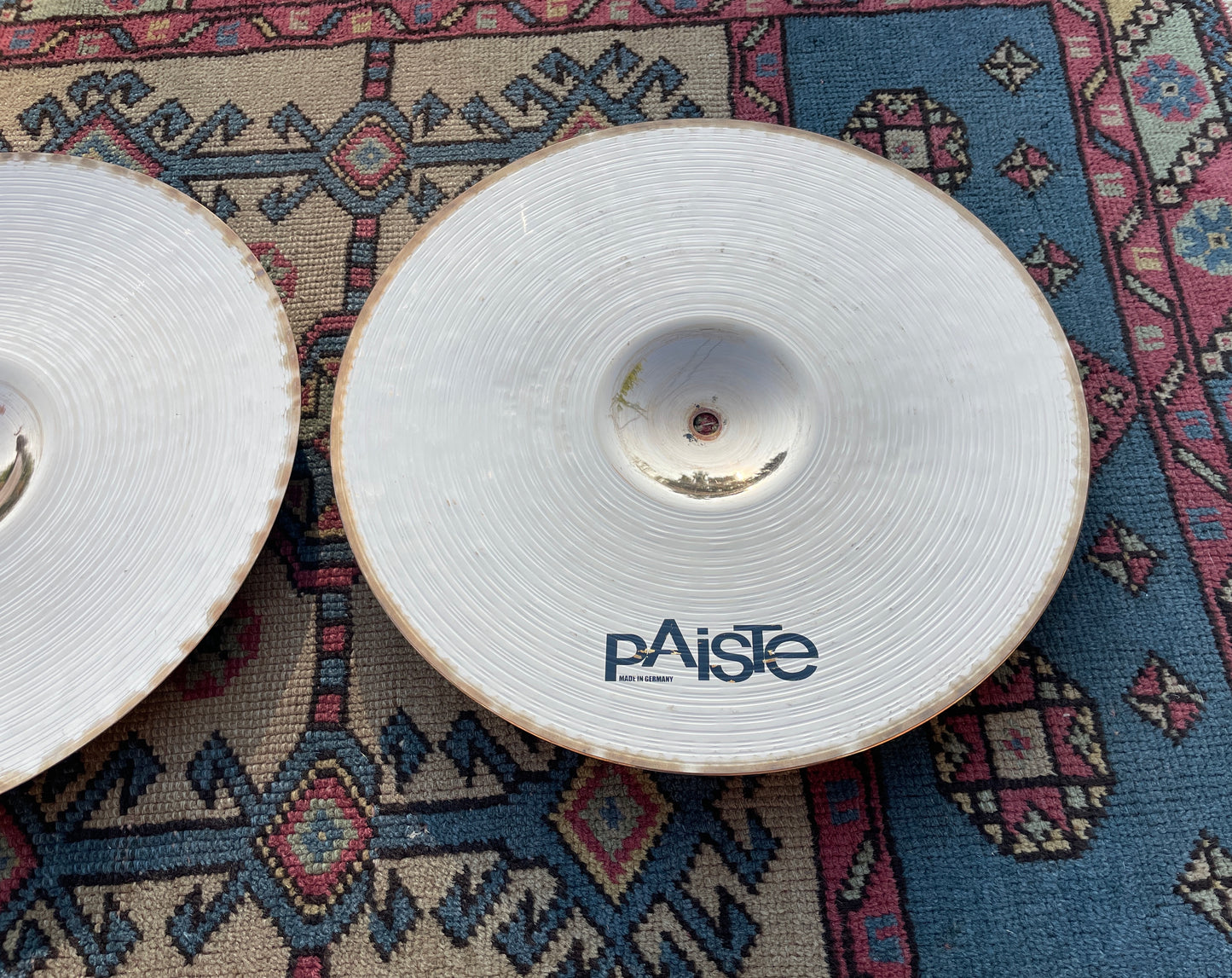 14" Paiste Alpha Rock Hats Hi-Hat Cymbal Pair 962g/1292g *Video Demo*